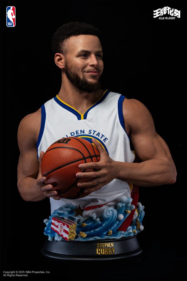 【預購】NBA 1/1半身像 史蒂芬·柯瑞 X 王牌化身 玩驛丨Toy station, GK雕像預購, GK雕像代購, GK雕像現貨, GK雕像修復, 咒術, 咒術迴戰, SCC玩具屋, 玩具給庫, NBA, 瘋公仔, 訂製雕像,模型,伯公仔,gk,玩驛,火影,夜風本舖,海賊,死神,航海王,獵人,阿拉蕾,七大罪,七龍珠,寶可夢,神奇寶貝,哥吉拉,宮崎駿,迪士尼,灌籃高手,鬼滅之刃,一拳超人,蠟筆小新,咒術,鏈鋸人,進擊的巨人,乙骨,我英