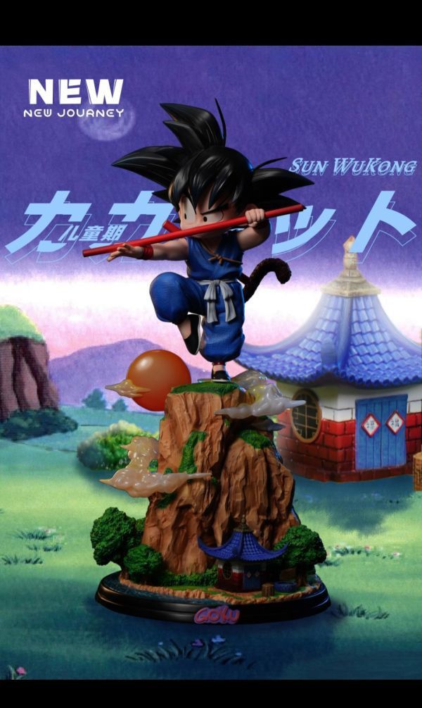 【售罄展示追加請私訊客服@toystationtw】七龍珠 童年悟空 X NEW JOURNEY 動漫,模型,玩具,gk,玩驛,火影,手辦,海賊,死神,航海王,獵人,阿拉蕾,七大罪,七龍珠,寶可夢,神奇寶貝,哥吉拉,宮崎駿,迪士尼,灌籃高手,鬼滅之日刃,一拳超人,蠟筆小新,咒術,鏈鋸人,進擊的巨人,妖精尾巴,我的英雄學院,我英,鋼鍊,鋼之煉金術師,新世紀福音戰士,EVA,間諜家家酒,Re0,漫威,dc,集美#hex#tsume#prime1#queen#tes#xm#野獸國#壽屋#數碼寶貝