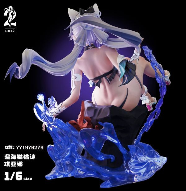 【售罄展示追加請私訊客服@toystationtw】崩壞星穹鐵道三 深海貓貓詩·琪亞娜 X Alice21 Studio 動漫,模型,玩具,gk,玩驛,火影,手辦,海賊,死神,航海王,獵人,阿拉蕾,七大罪,七龍珠,寶可夢,神奇寶貝,哥吉拉,宮崎駿,迪士尼,灌籃高手,鬼滅之日刃,一拳超人,蠟筆小新,咒術,鏈鋸人,進擊的巨人,妖精尾巴,我的英雄學院,我英,鋼鍊,鋼之煉金術師,新世紀福音戰士,EVA,間諜家家酒,Re0,漫威,dc,集美#hex#tsume#prime1#queen#tes#xm#野獸國#壽屋#數碼寶貝