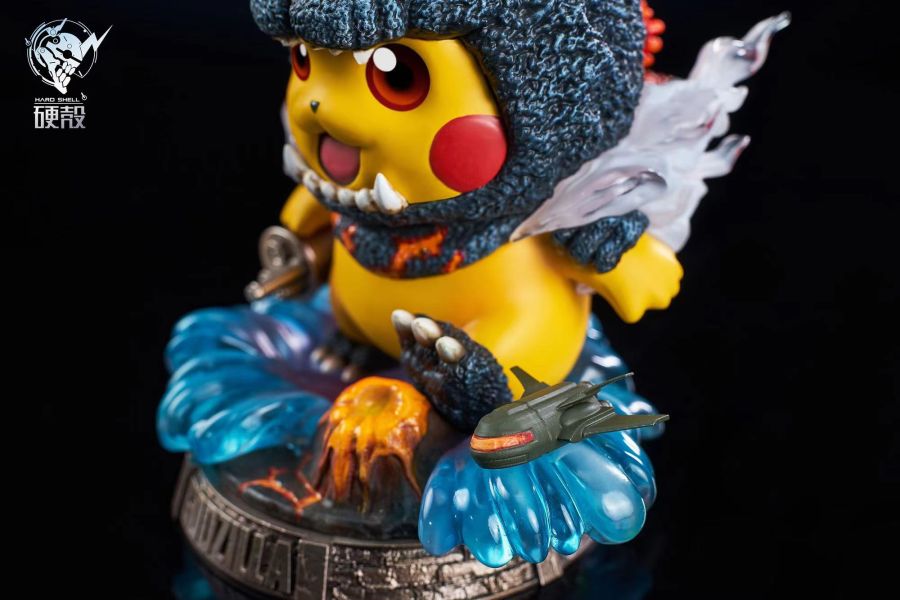 【售罄展示追加請私訊客服@toystationtw】寶可夢 皮卡丘cos大怪獸系列限定款世紀必殺陣紅蓮哥斯拉 X 硬殻工作室 玩驛丨Toy station, GK雕像預購, GK雕像代購, GK雕像現貨, GK雕像修復, 咒術, 咒術迴戰, SCC玩具屋, 玩具給庫, 希模型, 瘋公仔, 訂製雕像,模型,伯公仔,gk,玩驛,火影,夜風本舖,海賊,死神,航海王,獵人,阿拉蕾,七大罪,七龍珠,寶可夢,神奇寶貝,哥吉拉,宮崎駿,迪士尼,灌籃高手,鬼滅之日刃,一拳超人,蠟筆小新,咒術,鏈鋸人,進擊的巨人,乙骨,我英