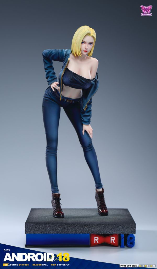 【預購】七龍珠 人造人18號 X 粉蝶設計組 玩驛丨Toy station, GK雕像預購, GK雕像代購, GK雕像現貨, GK雕像修復, 咒術, 咒術迴戰, SCC玩具屋, 玩具給庫, NBA, 瘋公仔, 訂製雕像,模型,伯公仔,gk,玩驛,火影,夜風本舖,海賊,死神,航海王,獵人,阿拉蕾,七大罪,七龍珠,寶可夢,神奇寶貝,哥吉拉,宮崎駿,迪士尼,灌籃高手,鬼滅之刃,一拳超人,蠟筆小新,咒術,鏈鋸人,進擊的巨人,乙骨,我英