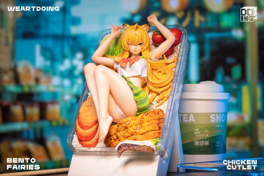 【預購】便當少女 日式雞排 & 芝士焗蝦 X WeArtDoing 動漫,模型,玩具,gk,玩驛,火影,手辦,海賊,死神,航海王,獵人,阿拉蕾,七大罪,七龍珠,寶可夢,神奇寶貝,哥吉拉,宮崎駿,迪士尼,灌籃高手,鬼滅之日刃,一拳超人,蠟筆小新,咒術,鏈鋸人,進擊的巨人,妖精尾巴,我的英雄學院,我英,鋼鍊,鋼之煉金術師,新世紀福音戰士,EVA,間諜家家酒,Re0,漫威,dc,集美#hex#tsume#prime1#queen#tes#xm#野獸國#壽屋#數碼寶貝
