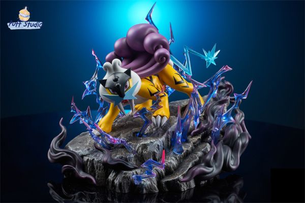 【售罄展示追加請私訊客服@toystationtw】 寶可夢 三聖獸共鳴系列第二彈 雷公 X Puff Studio 動漫,模型,玩具,gk,玩驛,火影,手辦,海賊,死神,航海王,獵人,阿拉蕾,七大罪,七龍珠,寶可夢,神奇寶貝,哥吉拉,宮崎駿,迪士尼,灌籃高手,鬼滅之日刃,一拳超人,蠟筆小新,咒術,鏈鋸人,進擊的巨人,妖精尾巴,我的英雄學院,我英,鋼鍊,鋼之煉金術師,新世紀福音戰士,EVA,間諜家家酒,Re0,漫威,dc,集美#hex#tsume#prime1#queen#tes#xm#野獸國#壽屋#數碼寶貝