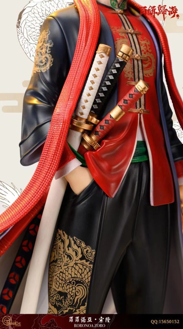 【售罄展示追加請私訊客服@toystationtw】海賊王 百緝歸海系列-國風索隆 X Third Eye(第三隻眼） 玩驛丨Toy station, GK雕像預購, GK雕像代購, GK雕像現貨, GK雕像修復, 咒術, 咒術迴戰, SCC玩具屋, 玩具給庫, 希模型, 瘋公仔, 訂製雕像,模型,伯公仔,gk,玩驛,火影,夜風本舖,海賊,死神,航海王,獵人,阿拉蕾,七大罪,七龍珠,寶可夢,神奇寶貝,哥吉拉,宮崎駿,迪士尼,灌籃高手,鬼滅之日刃,一拳超人,蠟筆小新,咒術,鏈鋸人,進擊的巨人,乙骨,我英