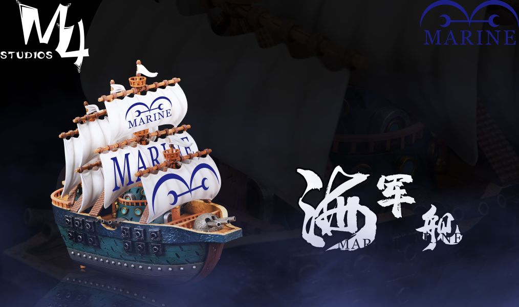 【代購】海賊王 全員船系列 海軍軍艦 X M4工作室 玩驛丨Toy station, GK雕像預購, GK雕像代購, GK雕像現貨, GK雕像修復, 咒術, 咒術迴戰, SCC玩具屋, 玩具給庫, NBA, 瘋公仔, 訂製雕像,模型,伯公仔,gk,玩驛,火影,夜風本舖,海賊,死神,航海王,獵人,阿拉蕾,七大罪,七龍珠,寶可夢,神奇寶貝,哥吉拉,宮崎駿,迪士尼,灌籃高手,鬼滅之刃,一拳超人,蠟筆小新,咒術,鏈鋸人,進擊的巨人,乙骨,我英