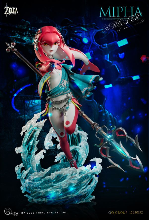 【售罄展示追加請私訊客服@toystationtw】《塞爾達傳說》四英傑系列-01 米法 X Third Eye Studio 玩驛丨Toy station, GK雕像預購, GK雕像代購, GK雕像現貨, GK雕像修復, 咒術, 咒術迴戰, SCC玩具屋, 玩具給庫, NBA, 瘋公仔, 訂製雕像,模型,伯公仔,gk,玩驛,火影,夜風本舖,海賊,死神,航海王,獵人,阿拉蕾,七大罪,七龍珠,寶可夢,神奇寶貝,哥吉拉,宮崎駿,迪士尼,灌籃高手,鬼滅之刃,一拳超人,蠟筆小新,咒術,鏈鋸人,進擊的巨人,乙骨,我英