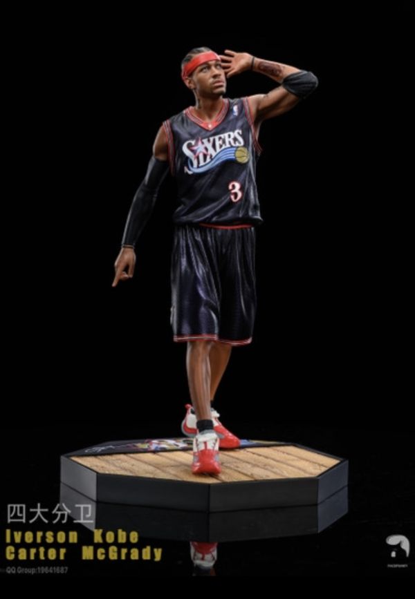 【售罄展示追加請私訊客服@toystationtw】 NBA 四大分衛 AllenIverson艾佛森 & KobeBryant柯比 & TracyMcGrady麥迪 & VinceCarter卡特 X FaceFunky 動漫,模型,玩具,gk,玩驛,火影,手辦,海賊,死神,航海王,獵人,阿拉蕾,七大罪,七龍珠,寶可夢,神奇寶貝,哥吉拉,宮崎駿,迪士尼,灌籃高手,鬼滅之日刃,一拳超人,蠟筆小新,咒術,鏈鋸人,進擊的巨人,妖精尾巴,我的英雄學院,我英,鋼鍊,鋼之煉金術師,新世紀福音戰士,EVA,間諜家家酒,Re0,漫威,dc,集美#hex#tsume#prime1#queen#tes#xm#野獸國#壽屋#數碼寶貝
