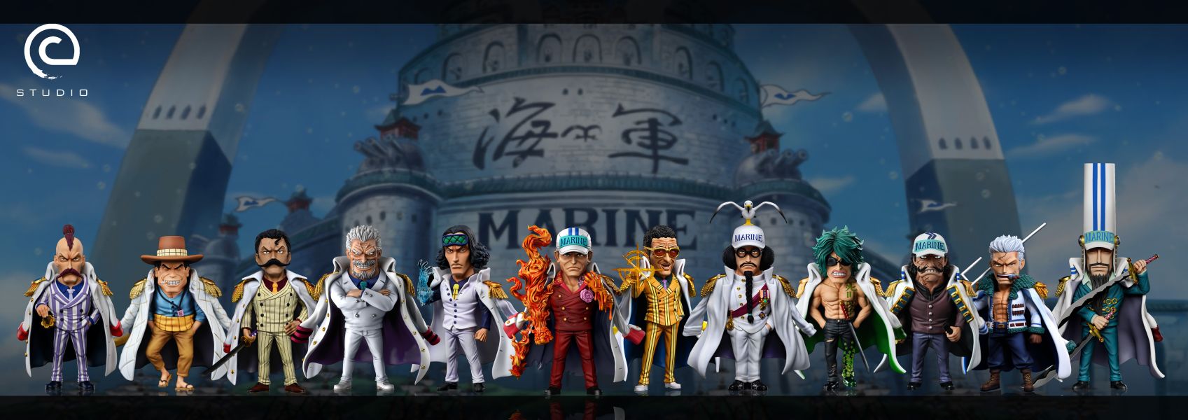 【預購】海賊王 海軍系列 海軍本部中將--斯托洛貝里 X C-Studio 玩驛丨Toy station, GK雕像預購, GK雕像代購, GK雕像現貨, GK雕像修復, 咒術, 咒術迴戰, SCC玩具屋, 玩具給庫, NBA, 瘋公仔, 訂製雕像,模型,伯公仔,gk,玩驛,火影,夜風本舖,海賊,死神,航海王,獵人,阿拉蕾,七大罪,七龍珠,寶可夢,神奇寶貝,哥吉拉,宮崎駿,迪士尼,灌籃高手,鬼滅之刃,一拳超人,蠟筆小新,咒術,鏈鋸人,進擊的巨人,乙骨,我英