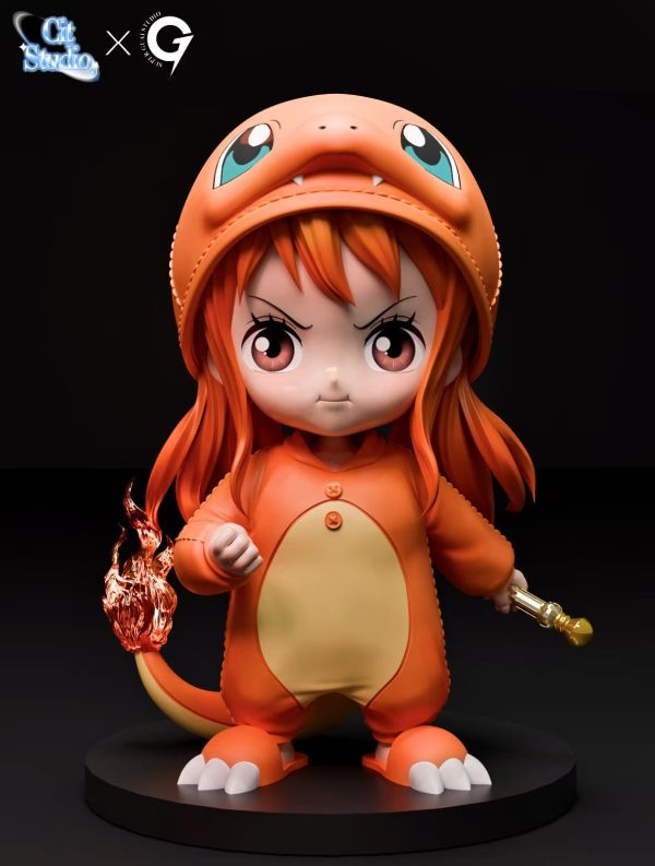 【售罄展示追加請私訊客服@toystationtw】海賊王+寶可夢 變皮系列第三彈 小火龍娜美 X Cit+超級乖 玩驛丨Toy station, GK雕像預購, GK雕像代購, GK雕像現貨, GK雕像修復, 咒術, 咒術迴戰, SCC玩具屋, 玩具給庫, NBA, 瘋公仔, 訂製雕像,模型,伯公仔,gk,玩驛,火影,夜風本舖,海賊,死神,航海王,獵人,阿拉蕾,七大罪,七龍珠,寶可夢,神奇寶貝,哥吉拉,宮崎駿,迪士尼,灌籃高手,鬼滅之刃,一拳超人,蠟筆小新,咒術,鏈鋸人,進擊的巨人,乙骨,我英