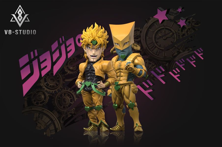 【預購】JoJo的奇妙冒險 替身系列 星塵鬥士 世界 X V8-Studio 玩驛丨Toy station, GK雕像預購, GK雕像代購, GK雕像現貨, GK雕像修復, 咒術, 咒術迴戰, SCC玩具屋, 玩具給庫, NBA, 瘋公仔, 訂製雕像,模型,伯公仔,gk,玩驛,火影,夜風本舖,海賊,死神,航海王,獵人,阿拉蕾,七大罪,七龍珠,寶可夢,神奇寶貝,哥吉拉,宮崎駿,迪士尼,灌籃高手,鬼滅之刃,一拳超人,蠟筆小新,咒術,鏈鋸人,進擊的巨人,乙骨,我英