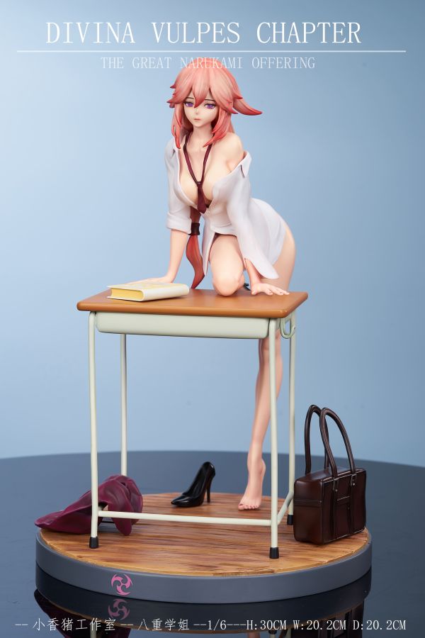 【售罄展示追加請私訊客服@toystationtw】原神 八重學姐 雕像GK X 小香豬工作室 動漫,模型,玩具,gk,玩驛,火影,手辦,海賊,死神,航海王,獵人,阿拉蕾,七大罪,七龍珠,寶可夢,神奇寶貝,哥吉拉,宮崎駿,迪士尼,灌籃高手,鬼滅之日刃,一拳超人,蠟筆小新,咒術,鏈鋸人,進擊的巨人,妖精尾巴,我的英雄學院,我英,鋼鍊,鋼之煉金術師,新世紀福音戰士,EVA,間諜家家酒,Re0,漫威,dc,野獸國,hex,tsume,prime1,queen,tes,xm,迪士尼,壽屋,數碼寶貝
