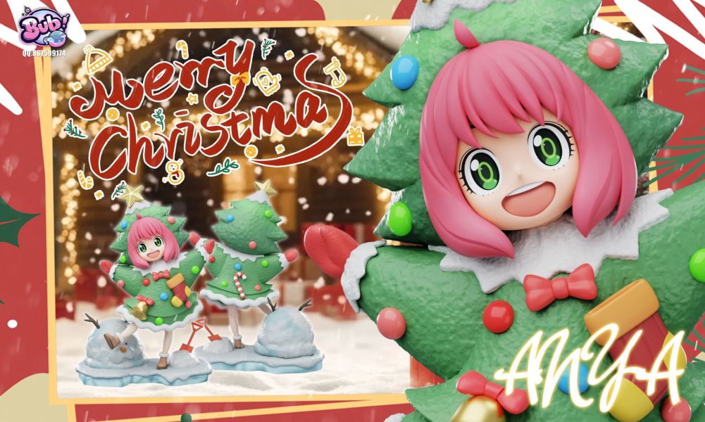 【售罄展示追加請私訊客服@toystationtw】間諜家家酒 聖誕樹女孩 雙版本 安妮亞 X BubbleX 玩驛丨Toy station, GK雕像預購, GK雕像代購, GK雕像現貨, GK雕像修復, 咒術, 咒術迴戰, SCC玩具屋, 玩具給庫, NBA, 瘋公仔, 訂製雕像,模型,伯公仔,gk,玩驛,火影,夜風本舖,海賊,死神,航海王,獵人,阿拉蕾,七大罪,七龍珠,寶可夢,神奇寶貝,哥吉拉,宮崎駿,迪士尼,灌籃高手,鬼滅之刃,一拳超人,蠟筆小新,咒術,鏈鋸人,進擊的巨人,乙骨,我英