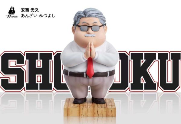 【售罄展示追加請私訊客服@toystationtw】灌籃高手 全明星陣容 安西教練 X FF studio (狒狒工作室) 動漫,模型,玩具,gk,玩驛,火影,手辦,海賊,死神,航海王,獵人,阿拉蕾,七大罪,七龍珠,寶可夢,神奇寶貝,哥吉拉,宮崎駿,迪士尼,灌籃高手,鬼滅之日刃,一拳超人,蠟筆小新,咒術,鏈鋸人,進擊的巨人,妖精尾巴,我的英雄學院,我英,鋼鍊,鋼之煉金術師,新世紀福音戰士,EVA,間諜家家酒,Re0,漫威,dc,集美#hex#tsume#prime1#queen#tes#xm#野獸國#壽屋#數碼寶貝