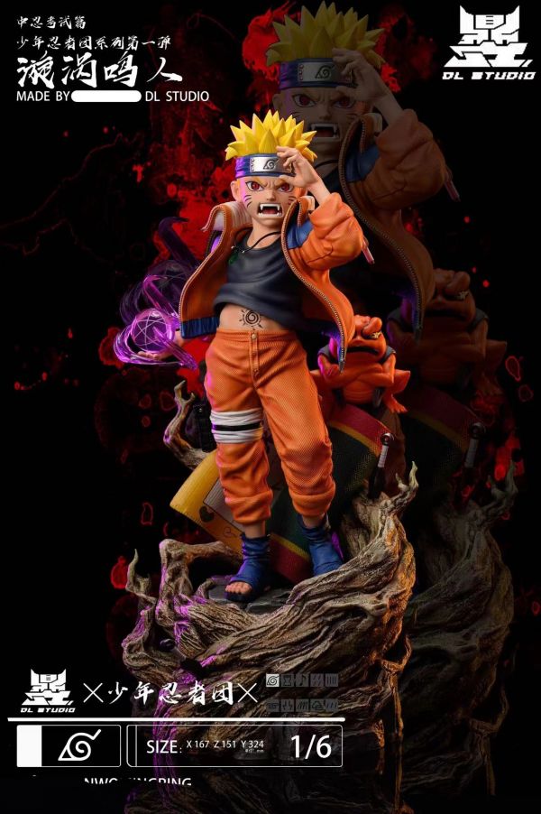 【售罄展示追加請私訊客服@toystationtw】火影忍者 少年忍者第一彈 鳴人 X DL 鼎立 studio #動漫#模型#玩具#gk#玩驛#火影#手辦#海賊#死神#航海王#獵人#阿拉蕾#七大罪#七龍珠#寶可夢#神奇寶貝#哥吉拉#宮崎駿#迪士尼#灌籃高手#鬼滅之日刃#一拳超人#蠟筆小新#咒術#鏈鋸人#進擊的巨人#妖精尾巴#我的英雄學院#我英#鋼鍊#鋼之煉金術師#新世紀福音戰士#EVA#間諜家家酒#Re0#漫威#dc#集美#hex#tsume#prime1#queen#tes#xm#野獸國#壽屋#數碼寶貝