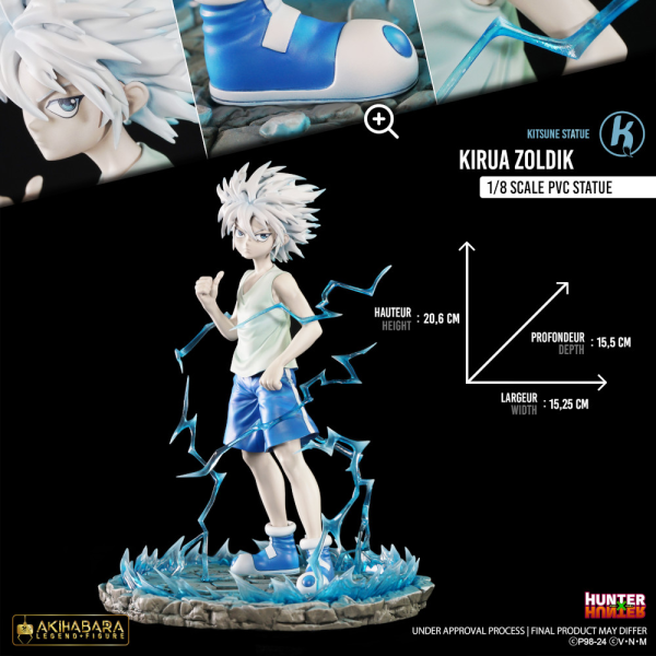 【預購】獵人 奇犽·揍敵客 X Kitsune Statue 正版授權 動漫,模型,玩具,gk,玩驛,火影,手辦,海賊,死神,航海王,獵人,阿拉蕾,七大罪,七龍珠,寶可夢,神奇寶貝,哥吉拉,宮崎駿,迪士尼,灌籃高手,鬼滅之日刃,一拳超人,蠟筆小新,咒術,鏈鋸人,進擊的巨人,妖精尾巴,我的英雄學院,我英,鋼鍊,鋼之煉金術師,新世紀福音戰士,EVA,間諜家家酒,Re0,漫威,dc,集美#hex#tsume#prime1#queen#tes#xm#野獸國#壽屋#數碼寶貝