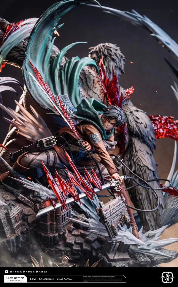 【現貨秒發】進擊的巨人 第一彈 阿克曼 利威爾 兵長 vs 吉克  獸之巨人 X Hertz Studio 玩驛丨Toy station, GK雕像預購, GK雕像代購, GK雕像現貨, GK雕像修復, 購物網站, 自媒體選物店, SCC玩具屋, 玩具給庫, 希模型, 瘋公仔, 訂製雕像,模型,伯公仔,gk,玩驛,火影,夜風本舖,海賊,死神,航海王,獵人,EnterBay,七大罪,七龍珠,寶可夢,神奇寶貝,哥吉拉,宮崎駿,迪士尼,灌籃高手,鬼滅之日刃,一拳超人,蠟筆小新,咒術,鏈鋸人,進擊的巨人,妖精尾