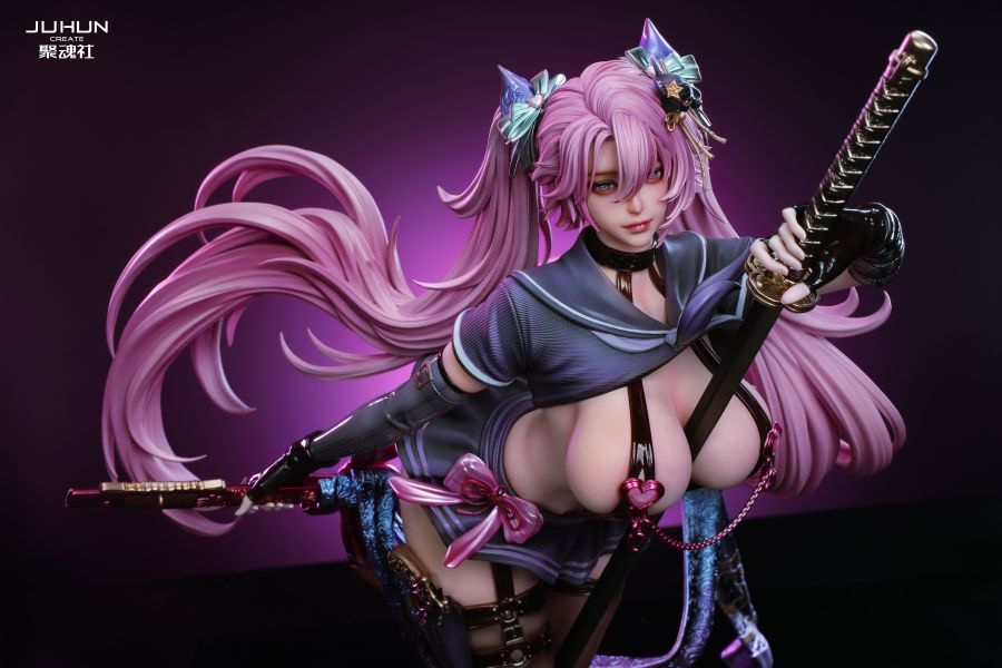【預購】斬鬼少女月袂-Aya X JuHunCREATE聚魂社 玩驛丨Toy station, GK雕像預購, GK雕像代購, GK雕像現貨, GK雕像修復, 咒術, 咒術迴戰, SCC玩具屋, 玩具給庫, NBA, 瘋公仔, 訂製雕像,模型,伯公仔,gk,玩驛,火影,夜風本舖,海賊,死神,航海王,獵人,阿拉蕾,七大罪,七龍珠,寶可夢,神奇寶貝,哥吉拉,宮崎駿,迪士尼,灌籃高手,鬼滅之刃,一拳超人,蠟筆小新,咒術,鏈鋸人,進擊的巨人,乙骨,我英