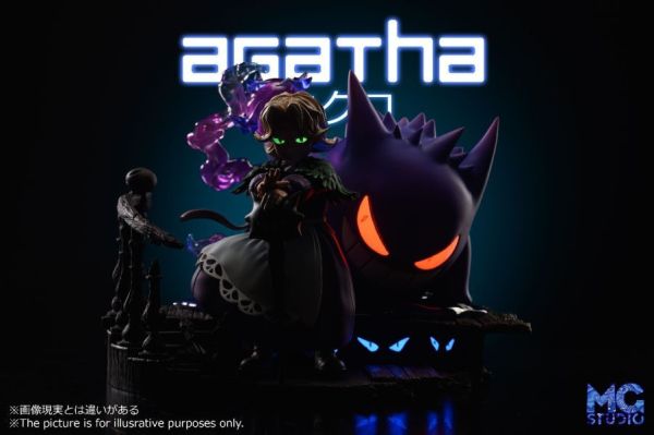 【售罄展示追加請私訊客服@toystationtw】寶可夢 雙比例 四天王第二彈 菊子 耿鬼 幽靈系場景 X MG Studio  scaleworld 玩驛丨Toy station, GK雕像預購, GK雕像代購, GK雕像現貨, GK雕像修復, 咒術, 咒術迴戰, SCC玩具屋, 玩具給庫, NBA, 瘋公仔, 訂製雕像,模型,伯公仔,gk,玩驛,火影,夜風本舖,海賊,死神,航海王,獵人,阿拉蕾,七大罪,七龍珠,寶可夢,神奇寶貝,哥吉拉,宮崎駿,迪士尼,灌籃高手,鬼滅之刃,一拳超人,蠟筆小新,咒術,鏈鋸人,進擊的巨人,乙骨,我英