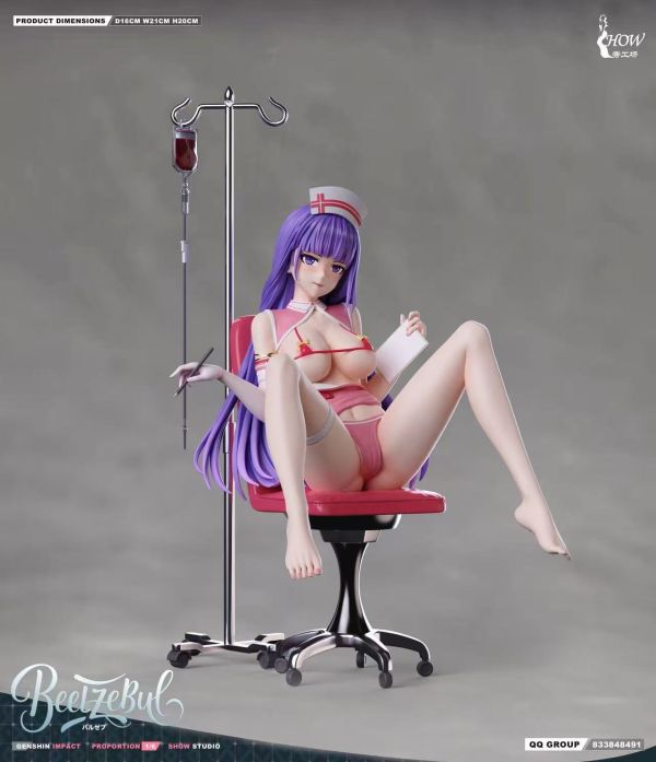 【預購】原神 護士裝-雷電 X 秀工場工作室 玩驛丨Toy station, GK雕像預購, GK雕像代購, GK雕像現貨, GK雕像修復, 咒術, 咒術迴戰, SCC玩具屋, 玩具給庫, NBA, 瘋公仔, 訂製雕像,模型,伯公仔,gk,玩驛,火影,夜風本舖,海賊,死神,航海王,獵人,阿拉蕾,七大罪,七龍珠,寶可夢,神奇寶貝,哥吉拉,宮崎駿,迪士尼,灌籃高手,鬼滅之刃,一拳超人,蠟筆小新,咒術,鏈鋸人,進擊的巨人,乙骨,我英