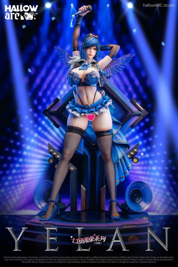 【售罄展示追加請私訊客服@toystationtw】原神 七國偶像計劃第1彈 日式偶像打歌服 夜闌 X HallowARC 神聖曲線工作室 動漫,模型,玩具,gk,玩驛,火影,手辦,海賊,死神,航海王,獵人,阿拉蕾,七大罪,七龍珠,寶可夢,神奇寶貝,哥吉拉,宮崎駿,迪士尼,灌籃高手,鬼滅之日刃,一拳超人,蠟筆小新,咒術,鏈鋸人,進擊的巨人,妖精尾巴,我的英雄學院,我英,鋼鍊,鋼之煉金術師,新世紀福音戰士,EVA,間諜家家酒,Re0,漫威,dc,集美#hex#tsume#prime1#queen#tes#xm#野獸國#壽屋#數碼寶貝