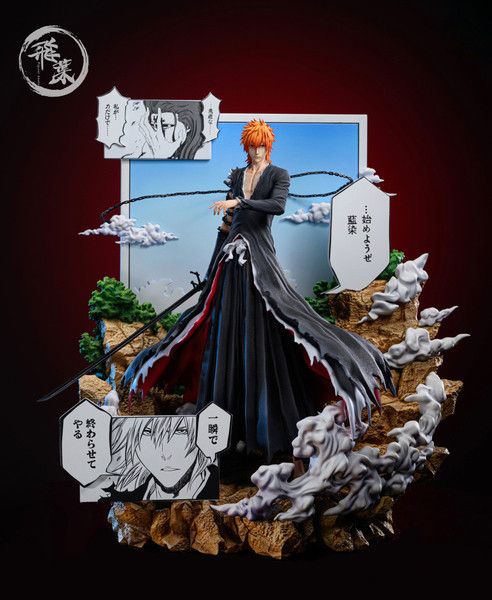 【售罄展示追加請私訊客服@toystationtw】死神 彩色漫畫場景 黑崎一護 卍解 天鎖斬月 X FlyLeaf飛葉 玩驛丨Toy station, GK雕像預購, GK雕像代購, GK雕像現貨, GK雕像修復, 購物網站, 自媒體選物店, SCC玩具屋, 玩具給庫, 希模型, 瘋公仔, 訂製雕像,模型,伯公仔,gk,玩驛,火影,夜風本舖,海賊,死神,航海王,獵人,阿拉蕾,七大罪,七龍珠,寶可夢,神奇寶貝,哥吉拉,宮崎駿,迪士尼,灌籃高手,鬼滅之日刃,一拳超人,蠟筆小新,咒術,鏈鋸人,進擊的巨人,妖精尾巴,我的英