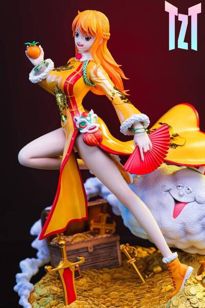 【售罄展示追加請私訊客服@toystationtw】海賊王 慶典系列 旗袍娜美 X TZT 玩驛丨Toy station, GK雕像預購, GK雕像代購, GK雕像現貨, GK雕像修復, 咒術, 咒術迴戰, SCC玩具屋, 玩具給庫, 希模型, 瘋公仔, 訂製雕像,模型,伯公仔,gk,玩驛,火影,夜風本舖,海賊,死神,航海王,獵人,阿拉蕾,七大罪,七龍珠,寶可夢,神奇寶貝,哥吉拉,宮崎駿,迪士尼,灌籃高手,鬼滅之刃,一拳超人,蠟筆小新,咒術,鏈鋸人,進擊的巨人,乙骨,我英,尼卡