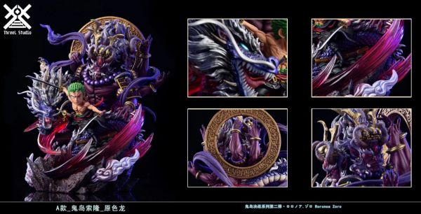 【售罄展示追加請私訊客服@toystationtw】海賊王 鬼島決戰系列第二彈 阿修羅覺醒索隆 X ThreeL #動漫#模型#玩具#gk#玩驛#火影#手辦#海賊#死神#航海王#獵人#阿拉蕾#七大罪#七龍珠#寶可夢#神奇寶貝#哥吉拉#宮崎駿#迪士尼#灌籃高手#鬼滅之日刃#一拳超人#蠟筆小新#咒術#鏈鋸人#進擊的巨人#妖精尾巴#我的英雄學院#我英#鋼鍊#鋼之煉金術師#新世紀福音戰士#EVA#間諜家家酒#Re0#漫威#dc#集美#hex#tsume#prime1#queen#tes#xm#野獸國#壽屋#數碼寶貝