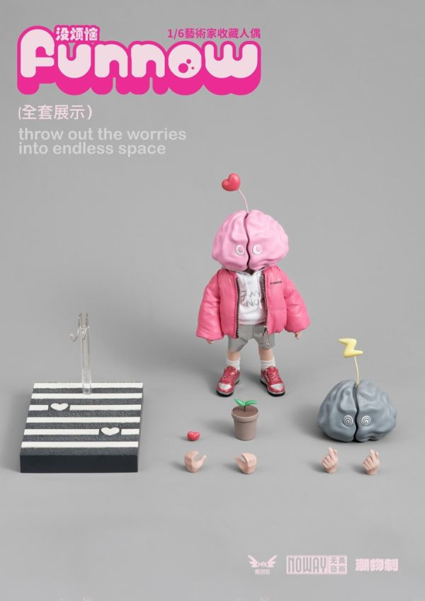【預購】藝術家戀愛腦（EMO腦） 潮物制 可動人偶 X FUN NOW 動漫,模型,玩具,gk,玩驛,火影,手辦,海賊,死神,航海王,獵人,阿拉蕾,七大罪,七龍珠,寶可夢,神奇寶貝,哥吉拉,宮崎駿,迪士尼,灌籃高手,鬼滅之日刃,一拳超人,蠟筆小新,咒術,鏈鋸人,進擊的巨人,妖精尾巴,我的英雄學院,我英,鋼鍊,鋼之煉金術師,新世紀福音戰士,EVA,間諜家家酒,Re0,漫威,dc,集美#hex#tsume#prime1#queen#tes#xm#野獸國#壽屋#數碼寶貝