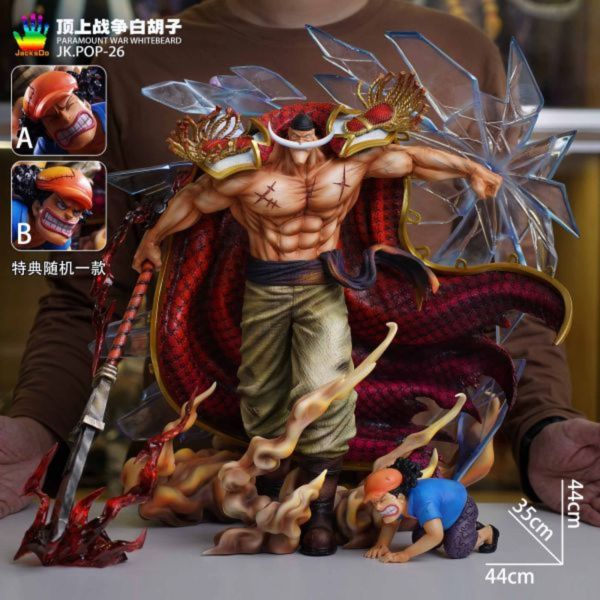 【售罄展示追加請私訊客服@toystationtw】海賊王 頂上戰爭 世界最強男人 白鬍子 艾德華·紐蓋特 X JacksDo 動漫,模型,玩具,gk,玩驛,火影,手辦,海賊,死神,航海王,獵人,阿拉蕾,七大罪,七龍珠,寶可夢,神奇寶貝,哥吉拉,宮崎駿,迪士尼,灌籃高手,鬼滅之日刃,一拳超人,蠟筆小新,咒術,鏈鋸人,進擊的巨人,妖精尾巴,我的英雄學院,我英,鋼鍊,鋼之煉金術師,新世紀福音戰士,EVA,間諜家家酒,Re0,漫威,dc,集美#hex#tsume#prime1#queen#tes#xm#野獸國#壽屋#數碼寶貝