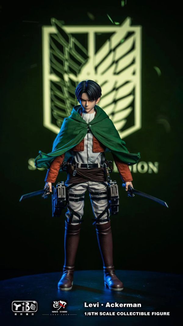 【售罄展示追加請私訊客服@toystationtw】進擊的巨人 兵人利威爾·阿克曼(Levi·Ackerman) X 奕博玩模(YIBO TOYS)&逆刃工作室(Niren Studio) 動漫,模型,玩具,gk,玩驛,火影,手辦,海賊,死神,航海王,獵人,阿拉蕾,七大罪,七龍珠,寶可夢,神奇寶貝,哥吉拉,宮崎駿,迪士尼,灌籃高手,鬼滅之日刃,一拳超人,蠟筆小新,咒術,鏈鋸人,進擊的巨人,妖精尾巴,我的英雄學院,我英,鋼鍊,鋼之煉金術師,新世紀福音戰士,EVA,間諜家家酒,Re0,漫威,dc,集美#hex#tsume#prime1#queen#tes#xm#野獸國#壽屋#數碼寶貝