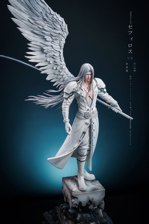 【售罄展示追加請私訊客服@toystationtw】Final Fantasy VII 私人訂制Sephiroth 惡魔與天使 賽菲羅斯 X Rebirth-Studio 玩驛丨Toy station, GK雕像預購, GK雕像代購, GK雕像現貨, GK雕像修復, 咒術, 咒術迴戰, SCC玩具屋, 玩具給庫, NBA, 瘋公仔, 訂製雕像,模型,伯公仔,gk,玩驛,火影,夜風本舖,海賊,死神,航海王,獵人,阿拉蕾,七大罪,七龍珠,寶可夢,神奇寶貝,哥吉拉,宮崎駿,迪士尼,灌籃高手,鬼滅之刃,一拳超人,蠟筆小新,咒術,鏈鋸人,進擊的巨人,乙骨,我英