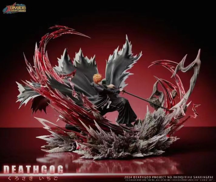 【售罄展示追加請私訊客服@toystationtw】死神 技能雕像共鳴 斬月 黑崎一護 X 啟原工作室 動漫,模型,玩具,gk,玩驛,火影,手辦,海賊,死神,航海王,獵人,阿拉蕾,七大罪,七龍珠,寶可夢,神奇寶貝,哥吉拉,宮崎駿,迪士尼,灌籃高手,鬼滅之日刃,一拳超人,蠟筆小新,咒術,鏈鋸人,進擊的巨人,妖精尾巴,我的英雄學院,我英,鋼鍊,鋼之煉金術師,新世紀福音戰士,EVA,間諜家家酒,Re0,漫威,dc,集美#hex#tsume#prime1#queen#tes#xm#野獸國#壽屋#數碼寶貝