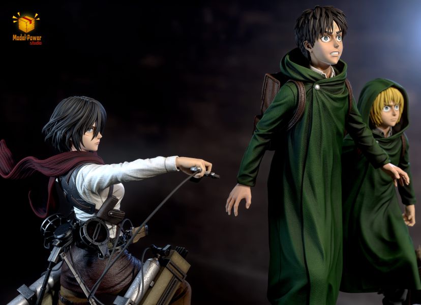 【售罄展示追加請私訊客服@toystationtw】進擊的巨人 地下室三人組 X Model Power 玩驛丨Toy station, GK雕像預購, GK雕像代購, GK雕像現貨, GK雕像修復, 咒術, 咒術迴戰, SCC玩具屋, 玩具給庫, NBA, 瘋公仔, 訂製雕像,模型,伯公仔,gk,玩驛,火影,夜風本舖,海賊,死神,航海王,獵人,阿拉蕾,七大罪,七龍珠,寶可夢,神奇寶貝,哥吉拉,宮崎駿,迪士尼,灌籃高手,鬼滅之刃,一拳超人,蠟筆小新,咒術,鏈鋸人,進擊的巨人,乙骨,我英