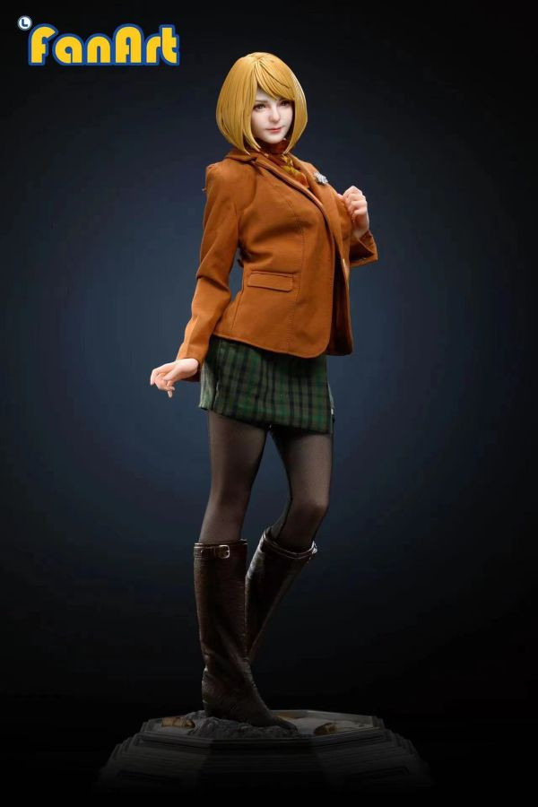 【售罄展示追加請私訊客服@toystationtw】惡靈古堡4 重製版愛旭莉·葛拉漢 生化4  X FanArt 動漫,模型,玩具,gk,玩驛,火影,手辦,海賊,死神,航海王,獵人,阿拉蕾,七大罪,七龍珠,寶可夢,神奇寶貝,哥吉拉,宮崎駿,迪士尼,灌籃高手,鬼滅之日刃,一拳超人,蠟筆小新,咒術,鏈鋸人,進擊的巨人,妖精尾巴,我的英雄學院,我英,鋼鍊,鋼之煉金術師,新世紀福音戰士,EVA,間諜家家酒,Re0,漫威,dc,集美#hex#tsume#prime1#queen#tes#xm#野獸國#壽屋#數碼寶貝