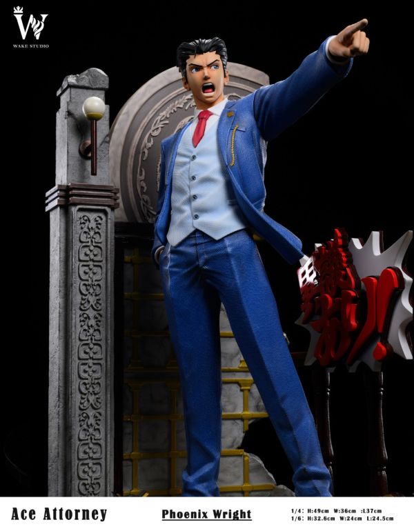 【售罄展示追加請私訊客服@toystationtw】逆轉裁判 成步堂龍一 X Wake-Studio 玩驛丨Toy station, GK雕像預購, GK雕像代購, GK雕像現貨, GK雕像修復, 咒術, 咒術迴戰, SCC玩具屋, 玩具給庫, NBA, 瘋公仔, 訂製雕像,模型,伯公仔,gk,玩驛,火影,夜風本舖,海賊,死神,航海王,獵人,阿拉蕾,七大罪,七龍珠,寶可夢,神奇寶貝,哥吉拉,宮崎駿,迪士尼,灌籃高手,鬼滅之刃,一拳超人,蠟筆小新,咒術,鏈鋸人,進擊的巨人,乙骨,我英