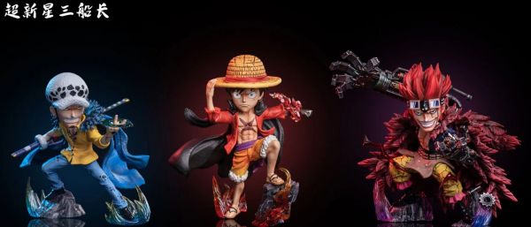 【售罄展示追加請私訊客服@toystationtw】海賊王 超新星三船長 第三彈 尤斯塔斯·基德 X WM Studio #動漫#模型#玩具#gk#玩驛#火影#手辦#海賊#死神#航海王#獵人#阿拉蕾#七大罪#七龍珠#寶可夢#神奇寶貝#哥吉拉#宮崎駿#迪士尼#灌籃高手#鬼滅之日刃#一拳超人#蠟筆小新#咒術#鏈鋸人#進擊的巨人#妖精尾巴#我的英雄學院#我英#鋼鍊#鋼之煉金術師#新世紀福音戰士#EVA#間諜家家酒#Re0#漫威#dc#集美#hex#tsume#prime1#queen#tes#xm#野獸國#壽屋#數碼寶貝