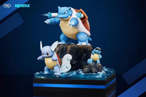 【售罄展示追加請私訊客服@toystationtw】寶可夢 1/20圖鑑系列 傑尼龜進化組（場景版雙色可選）X  無限 動漫,模型,玩具,gk,玩驛,火影,手辦,海賊,死神,航海王,獵人,阿拉蕾,七大罪,七龍珠,寶可夢,神奇寶貝,哥吉拉,宮崎駿,迪士尼,灌籃高手,鬼滅之日刃,一拳超人,蠟筆小新,咒術,鏈鋸人,進擊的巨人,妖精尾巴,我的英雄學院,我英,鋼鍊,鋼之煉金術師,新世紀福音戰士,EVA,間諜家家酒,Re0,漫威,dc,集美#hex#tsume#prime1#queen#tes#xm#野獸國#壽屋#數碼寶貝