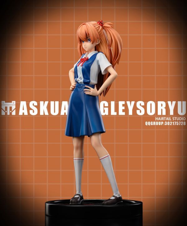 【售罄展示追加請私訊客服@toystationtw】福音戰士 校服明日香 X HairTail Studio 動漫,模型,玩具,gk,玩驛,火影,手辦,海賊,死神,航海王,獵人,阿拉蕾,七大罪,七龍珠,寶可夢,神奇寶貝,哥吉拉,宮崎駿,迪士尼,灌籃高手,鬼滅之日刃,一拳超人,蠟筆小新,咒術,鏈鋸人,進擊的巨人,妖精尾巴,我的英雄學院,我英,鋼鍊,鋼之煉金術師,新世紀福音戰士,EVA,間諜家家酒,Re0,漫威,dc,集美#hex#tsume#prime1#queen#tes#xm#野獸國#壽屋#數碼寶貝