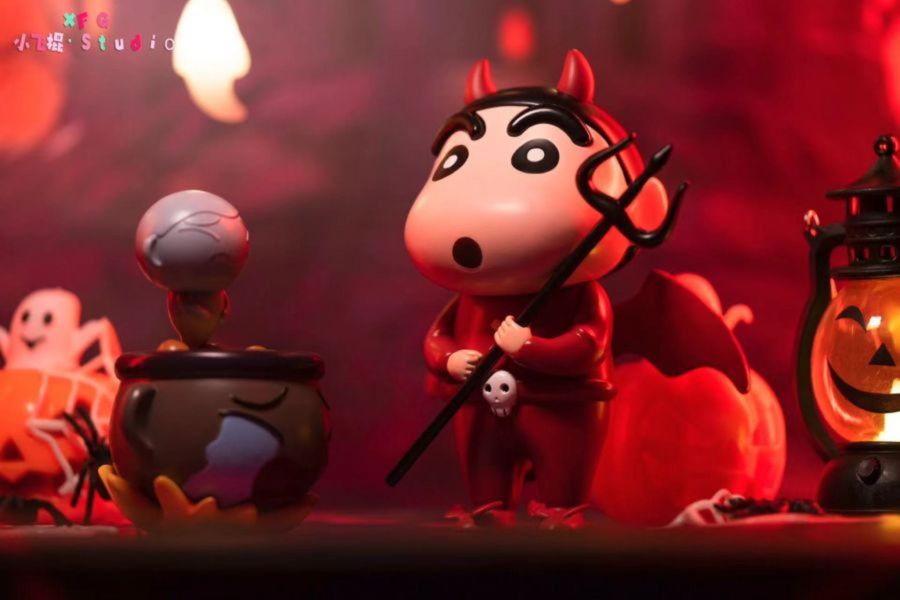 【售罄展示追加請私訊客服@toystationtw】蠟筆小新 萬聖節惡魔小新 鐵鍋燉正男 X XFG小飛棍 動漫,模型,玩具,gk,玩驛,火影,手辦,海賊,死神,航海王,獵人,阿拉蕾,七大罪,七龍珠,寶可夢,神奇寶貝,哥吉拉,宮崎駿,迪士尼,灌籃高手,鬼滅之日刃,一拳超人,蠟筆小新,咒術,鏈鋸人,進擊的巨人,妖精尾巴,我的英雄學院,我英,鋼鍊,鋼之煉金術師,新世紀福音戰士,EVA,間諜家家酒,Re0,漫威,dc,集美#hex#tsume#prime1#queen#tes#xm#野獸國#壽屋#數碼寶貝