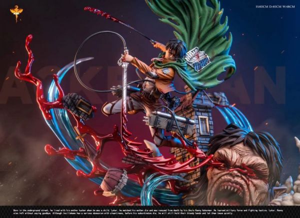 【售罄展示追加請私訊客服@toystationtw】進擊的巨人 兵長利威爾 X DT studio #動漫#模型#玩具#gk#玩驛#火影#手辦#海賊#死神#航海王#獵人#阿拉蕾#七大罪#七龍珠#寶可夢#神奇寶貝#哥吉拉#宮崎駿#迪士尼#灌籃高手#鬼滅之日刃#一拳超人#蠟筆小新#咒術#鏈鋸人#進擊的巨人#妖精尾巴#我的英雄學院#我英#鋼鍊#鋼之煉金術師#新世紀福音戰士#EVA#間諜家家酒#Re0#漫威#dc#集美#hex#tsume#prime1#queen#tes#xm#野獸國#壽屋#數碼寶貝