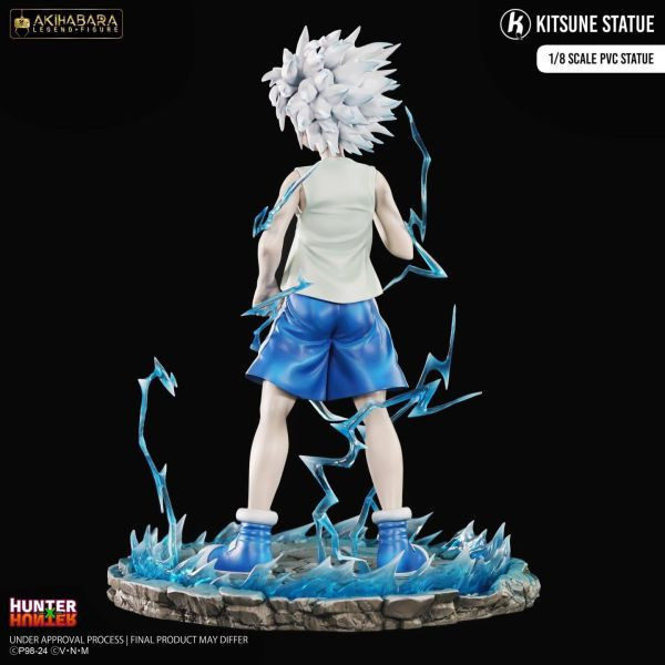 【預購】獵人 奇犽·揍敵客 X Kitsune Statue 正版授權 動漫,模型,玩具,gk,玩驛,火影,手辦,海賊,死神,航海王,獵人,阿拉蕾,七大罪,七龍珠,寶可夢,神奇寶貝,哥吉拉,宮崎駿,迪士尼,灌籃高手,鬼滅之日刃,一拳超人,蠟筆小新,咒術,鏈鋸人,進擊的巨人,妖精尾巴,我的英雄學院,我英,鋼鍊,鋼之煉金術師,新世紀福音戰士,EVA,間諜家家酒,Re0,漫威,dc,集美#hex#tsume#prime1#queen#tes#xm#野獸國#壽屋#數碼寶貝