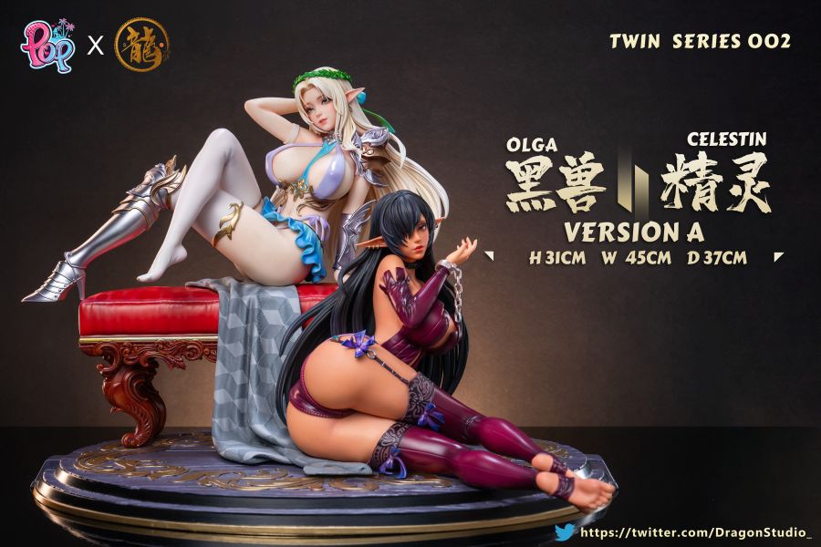 【售罄展示追加請私訊客服@toystationtw】黑獸雙子系列第二彈 黑獸 & 精靈 X 龍工作室 + POP工作室 動漫,模型,玩具,gk,玩驛,火影,手辦,海賊,死神,航海王,獵人,阿拉蕾,七大罪,七龍珠,寶可夢,神奇寶貝,哥吉拉,宮崎駿,迪士尼,灌籃高手,鬼滅之日刃,一拳超人,蠟筆小新,咒術,鏈鋸人,進擊的巨人,妖精尾巴,我的英雄學院,我英,鋼鍊,鋼之煉金術師,新世紀福音戰士,EVA,間諜家家酒,Re0,漫威,dc,集美#hex#tsume#prime1#queen#tes#xm#野獸國#壽屋#數碼寶貝