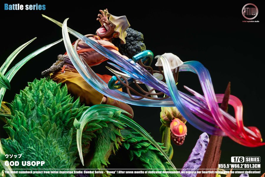 【現貨秒發】海賊王 GOD 騙人布 X 初心工作室（Initial Aspiration Studio） 玩驛丨Toy station, scc玩具屋, 玩具給庫, 夜風, scc, 葉楓本舖, 咒術迴戰, gk, 雕像, 模型, 公仔, 一番賞,gk公道伯,伯公仔,gk,玩驛,自製,自製一番賞,me玩具集團,死神,航海王,獵人,yoyo,漫奇,七龍珠,寶可夢,幻想屋,哥吉拉,宮崎駿,迪士尼,灌籃高手,鬼滅之刃,逆刃,流風,咒術,鏈鋸人,進擊的巨人,乙骨,我英,進巨,EVA,女雕