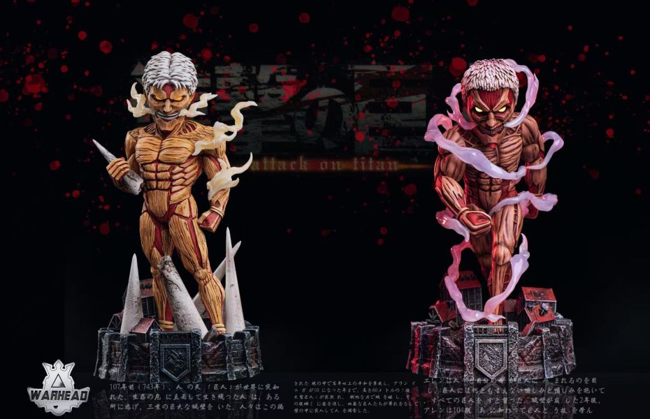 【預購】進擊的巨人 鎧巨2.0 X Warhead(WH) 玩驛丨Toy station, GK雕像預購, GK雕像代購, GK雕像現貨, GK雕像修復, 咒術, 咒術迴戰, SCC玩具屋, 玩具給庫, NBA, 瘋公仔, 訂製雕像,模型,伯公仔,gk,玩驛,火影,夜風本舖,海賊,死神,航海王,獵人,阿拉蕾,七大罪,七龍珠,寶可夢,神奇寶貝,哥吉拉,宮崎駿,迪士尼,灌籃高手,鬼滅之刃,一拳超人,蠟筆小新,咒術,鏈鋸人,進擊的巨人,乙骨,我英