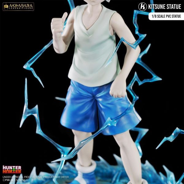 【預購】獵人 奇犽·揍敵客 X Kitsune Statue 正版授權 動漫,模型,玩具,gk,玩驛,火影,手辦,海賊,死神,航海王,獵人,阿拉蕾,七大罪,七龍珠,寶可夢,神奇寶貝,哥吉拉,宮崎駿,迪士尼,灌籃高手,鬼滅之日刃,一拳超人,蠟筆小新,咒術,鏈鋸人,進擊的巨人,妖精尾巴,我的英雄學院,我英,鋼鍊,鋼之煉金術師,新世紀福音戰士,EVA,間諜家家酒,Re0,漫威,dc,集美#hex#tsume#prime1#queen#tes#xm#野獸國#壽屋#數碼寶貝