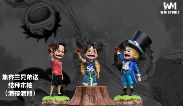 【售罄展示追加請私訊客服@toystationtw】海賊王 童年三兄弟結拜名場面 共鳴系列 魯夫 艾斯 薩博 X WM Studio 動漫,模型,玩具,gk,玩驛,火影,手辦,海賊,死神,航海王,獵人,阿拉蕾,七大罪,七龍珠,寶可夢,神奇寶貝,哥吉拉,宮崎駿,迪士尼,灌籃高手,鬼滅之日刃,一拳超人,蠟筆小新,咒術,鏈鋸人,進擊的巨人,妖精尾巴,我的英雄學院,我英,鋼鍊,鋼之煉金術師,新世紀福音戰士,EVA,間諜家家酒,Re0,漫威,dc,集美#hex#tsume#prime1#queen#tes#xm#野獸國#壽屋#數碼寶貝