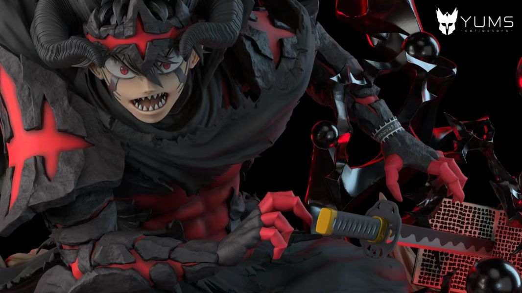 【售罄展示追加請私訊客服@toystationtw】黑色五葉草 最終惡魔形態 阿斯塔 X YUMS-Collectors 動漫,模型,玩具,gk,玩驛,火影,手辦,海賊,死神,航海王,獵人,阿拉蕾,七大罪,七龍珠,寶可夢,神奇寶貝,哥吉拉,宮崎駿,迪士尼,灌籃高手,鬼滅之日刃,一拳超人,蠟筆小新,咒術,鏈鋸人,進擊的巨人,妖精尾巴,我的英雄學院,我英,鋼鍊,鋼之煉金術師,新世紀福音戰士,EVA,間諜家家酒,Re0,漫威,dc,集美#hex#tsume#prime1#queen#tes#xm#野獸國#壽屋#數碼寶貝