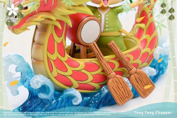 【售罄展示追加請私訊客服@toystationtw】海賊王  龍舟喬巴 X 櫻花 studio 動漫,模型,玩具,gk,玩驛,火影,手辦,海賊,死神,航海王,獵人,阿拉蕾,七大罪,七龍珠,寶可夢,神奇寶貝,哥吉拉,宮崎駿,迪士尼,灌籃高手,鬼滅之日刃,一拳超人,蠟筆小新,咒術,鏈鋸人,進擊的巨人,妖精尾巴,我的英雄學院,我英,鋼鍊,鋼之煉金術師,新世紀福音戰士,EVA,間諜家家酒,Re0,漫威,dc,集美#hex#tsume#prime1#queen#tes#xm#野獸國#壽屋#數碼寶貝