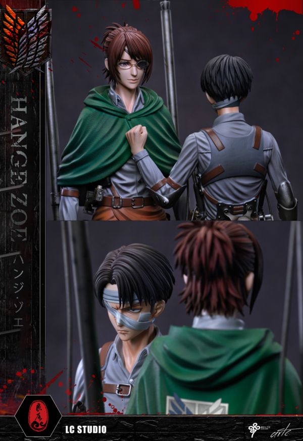 【售罄展示追加請私訊客服@toystationtw】進擊的巨人 第九彈 兵長送別韓吉 X 良辰 動漫,模型,玩具,gk,玩驛,火影,手辦,海賊,死神,航海王,獵人,阿拉蕾,七大罪,七龍珠,寶可夢,神奇寶貝,哥吉拉,宮崎駿,迪士尼,灌籃高手,鬼滅之日刃,一拳超人,蠟筆小新,咒術,鏈鋸人,進擊的巨人,妖精尾巴,我的英雄學院,我英,鋼鍊,鋼之煉金術師,新世紀福音戰士,EVA,間諜家家酒,Re0,漫威,dc,集美#hex#tsume#prime1#queen#tes#xm#野獸國#壽屋#數碼寶貝