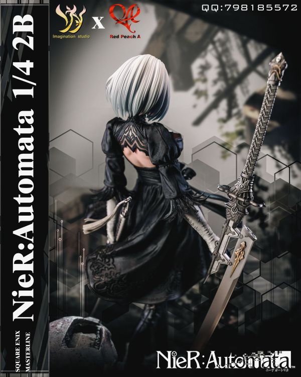 【售罄展示追加請私訊客服@toystationtw】尼爾自動人形 寄葉二號B型 2B X Imagination(YY) 動漫,模型,玩具,gk,玩驛,火影,手辦,海賊,死神,航海王,獵人,阿拉蕾,七大罪,七龍珠,寶可夢,神奇寶貝,哥吉拉,宮崎駿,迪士尼,灌籃高手,鬼滅之日刃,一拳超人,蠟筆小新,咒術,鏈鋸人,進擊的巨人,妖精尾巴,我的英雄學院,我英,鋼鍊,鋼之煉金術師,新世紀福音戰士,EVA,間諜家家酒,Re0,漫威,dc,集美#hex#tsume#prime1#queen#tes#xm#野獸國#壽屋#數碼寶貝